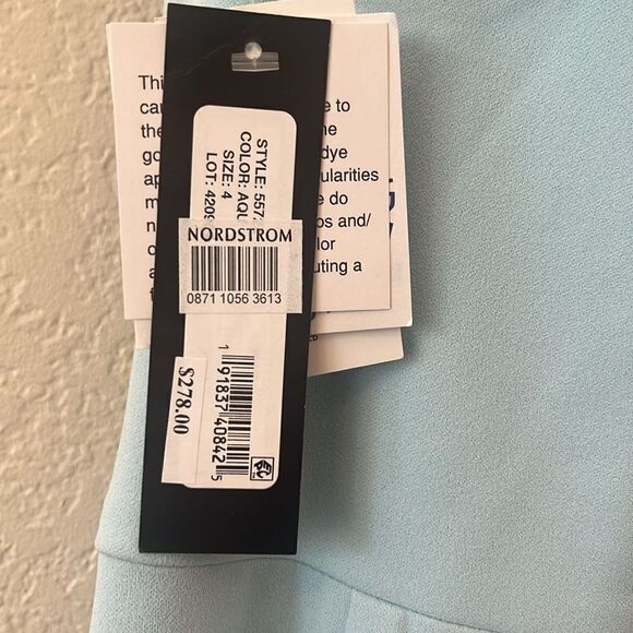 Xscape Evening Kyhle Rhinestone Trim Mermaid Gown 4 NEW $278 - Picture 6 of 10